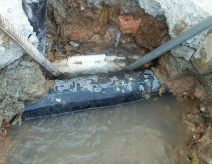 孙吴测漏水之水管漏水